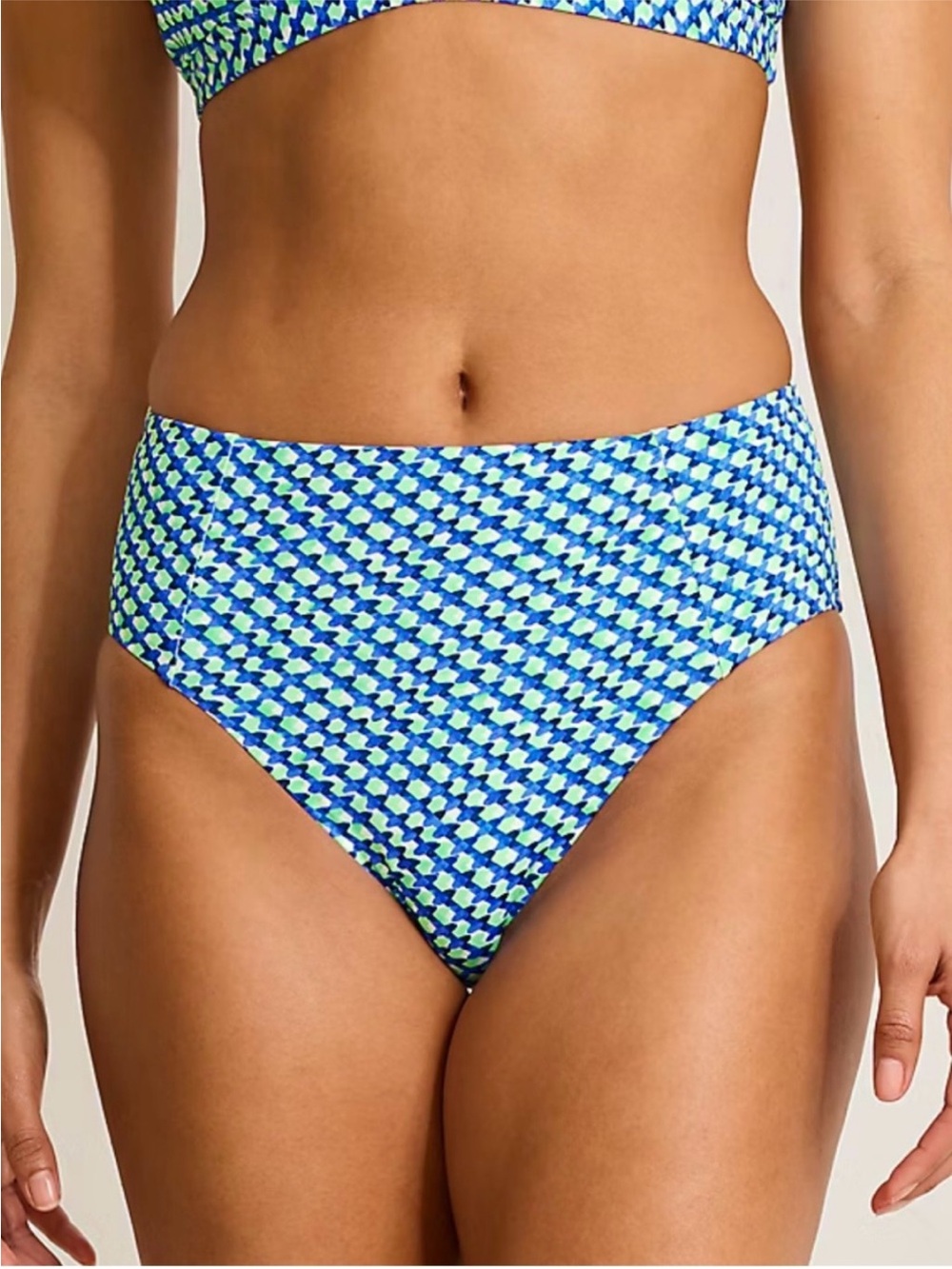 NWOT Tommy Bahama Palm Modern Mosaic Pool High-Waist Bikini Bottom - Picture 2 of 16